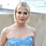 Selma Blair at a public event amid reports of assault charges following an alleged flight incident.
