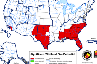 Southeast Wildfire Risk Rises Amid Drought