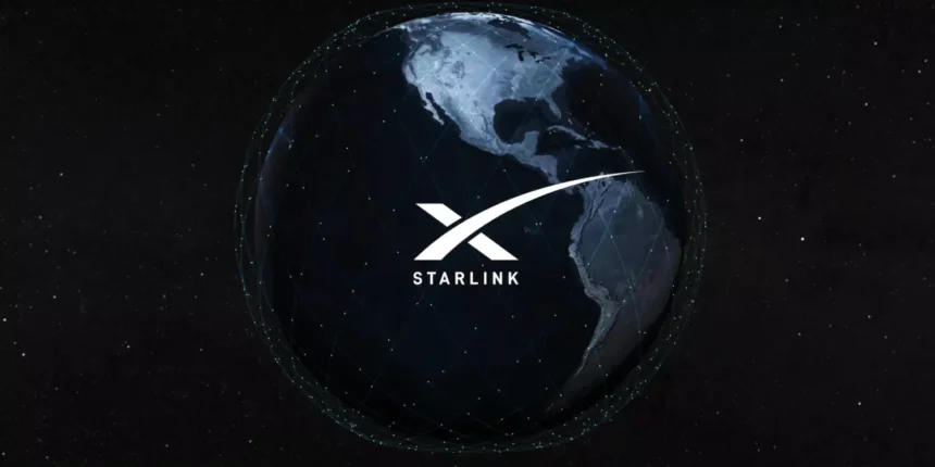 Starlink satellite technology supporting the expansion of mobile connectivity.