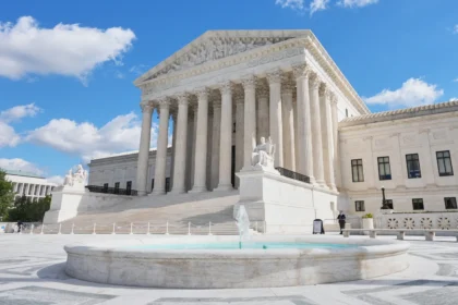 U.S. Supreme Court building in Washington, D.C., representing the DOGE public records dispute.