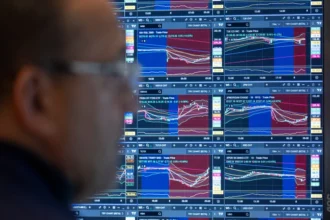Global stock market performance amid rising US inflation expectations.