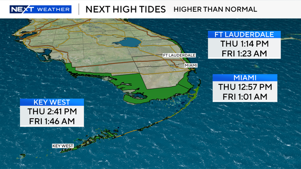 Heavy rain and storm clouds over South Florida as flooding concerns increase