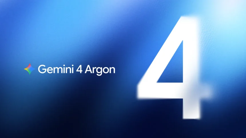 Google Gemini 4 Argon frontier AI model announcement